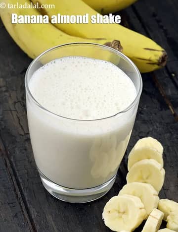 Banana Almond Shake Recipe