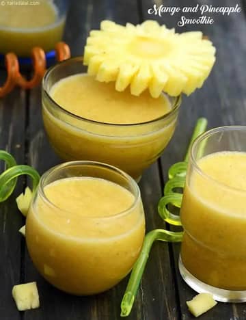 Mango And Pineapple Smoothie Recipe (Healthy Recipes)