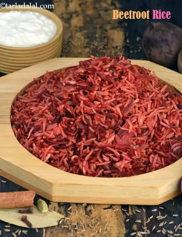 चुकंदर पुलाव