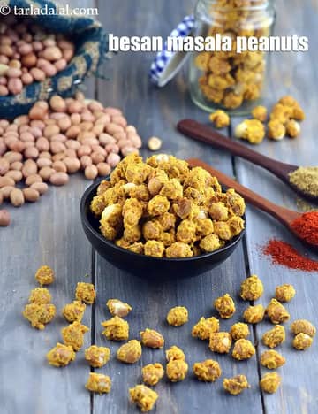 Besan Masala Peanuts Recipe
