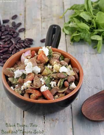 Black Beans Recipe (Feta)