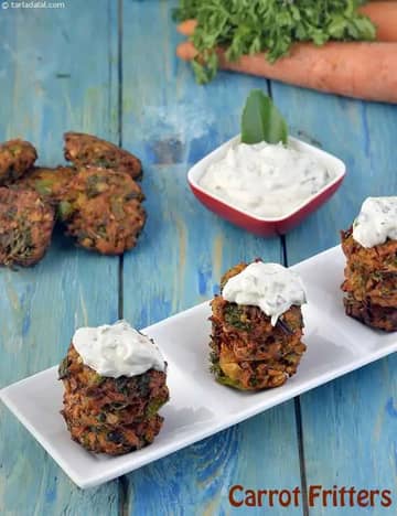 Carrot Fritters Recipe