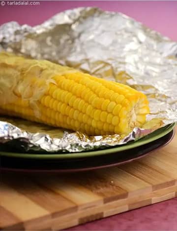 Charcoal Roast Corn Recipe (Mexican Recipes)
