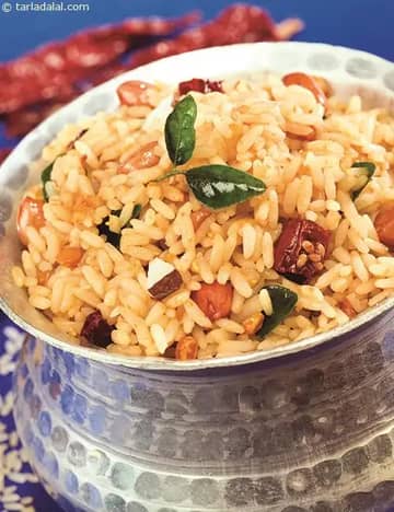 Chitranna Rice ( Microwave ) Recipe