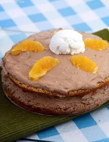 Eggless Chocolate And Orange Cake Recipe (Chocolate Recipes)