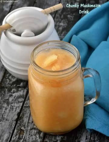 Chunky Muskmelon Drink Recipe
