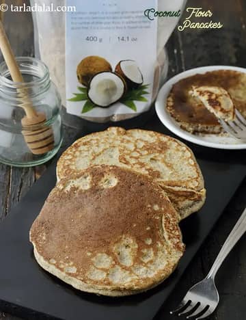 Coconut Flour Pancakes Recipe (Low Carb Coconut Pancakes)