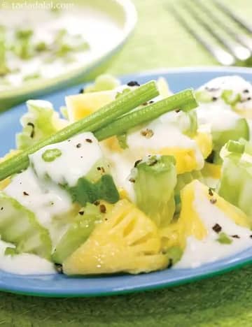 Cucumber Pineapple Salad ( Eat Well Stay Well Recipes ) Recipe