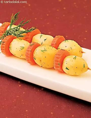 Dill Potatoes And Carrots Recipe (Barbeque)