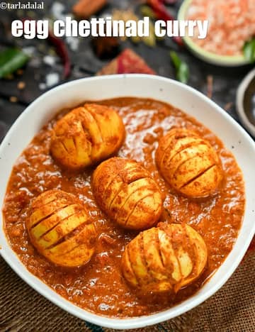 Egg Chettinad Curry Recipe (South Indian Egg Sabzi)