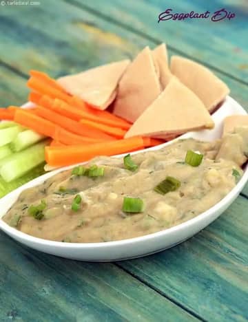 Eggplant Dip Recipe (Baba Ganoush)