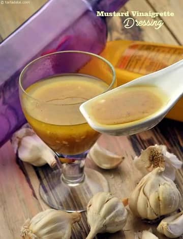 Mustard Vinaigrette Dressing Recipe (Vegetarian Recipes)