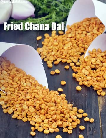 Fried Chana Dal Recipe (Chana Dal Namkeen)