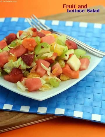Fruit And Lettuce Salad ( Healthy Soups And Salads ) Recipe