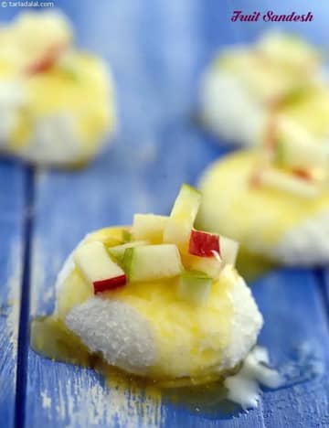Fruit Sandesh ( Calcium) Recipe (Calcium Rich Recipes)