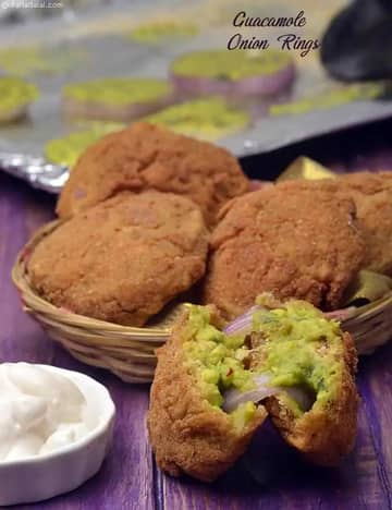 Guacamole Onion Rings Recipe