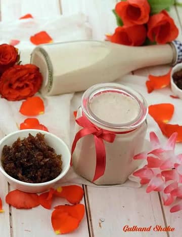 Gulkand Shake Recipe