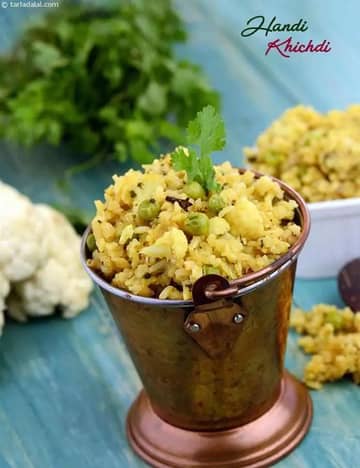 Handi Khichdi Recipe (Brown Rice Vegetable Khichdi)