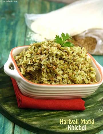 હરિયાળી મટકી ખીચડી રેસીપી