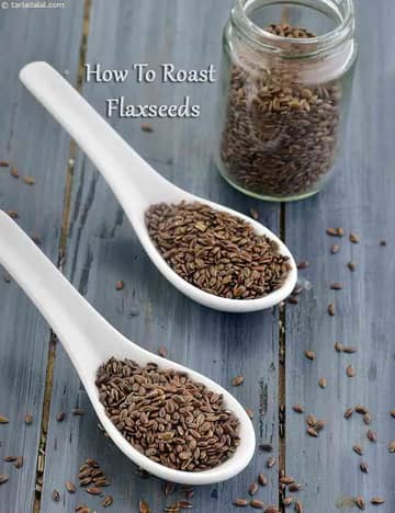 How To Roast Flaxseeds Recipe (Roasted Alsi)