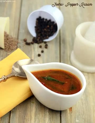 Jeera- Pepper Rasam Recipe (Milagu Rasam)