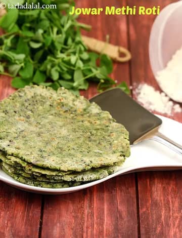 Jowar Methi Roti Recipe