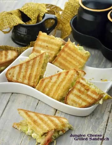 Junglee Cheese Grilled Sandwich Recipe