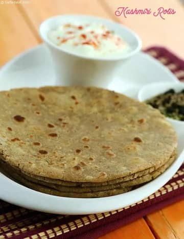 Kashmiri Rotis Recipe (Achaar Recipes)