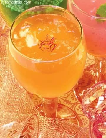 Kesar Chandan Sherbat Recipe (Mughlai Recipes)