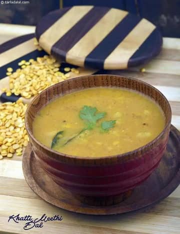 Khatti Meethi Dal Recipe (Sweet And Sour Zero Oil Dal)