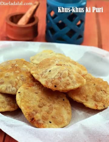 Khus-Khus Ki Puri Recipe (Mughlai Recipes)