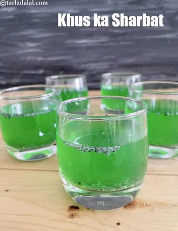 Khus Ka Sherbat Recipe (Mughlai Recipes)
