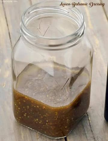 Lemon Balsamic Dressing Recipe