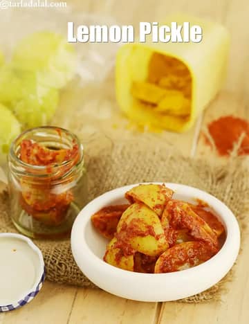 मसालेदार नींबू का अचार बनाने की विधि (नींबू का अचार)
