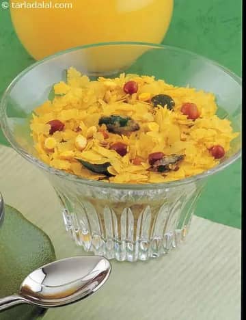 Low Cal Chivda Recipe (Indian Low Fat Recipes)