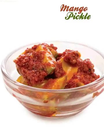 Mango Pickle ( South Indian ) Recipe