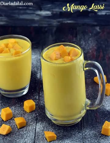 Mango Lassi Recipe (Punjabi Mango Lassi)
