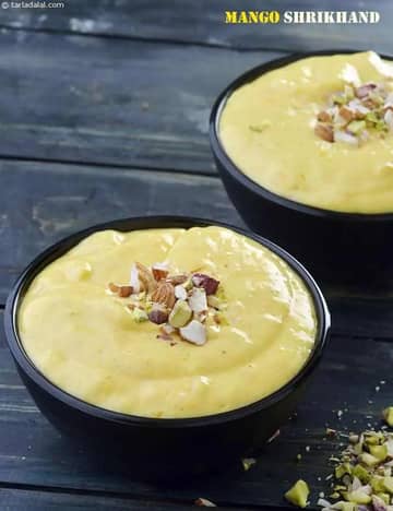 Mango Shrikhand Recipe (Aamrakhand)