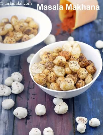 Masala Makhana Recipe (Spicy Masala Makhana)