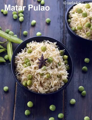Matar Pulao Recipe (Green Pea Pulao)