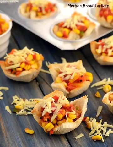 Mexican Bread Tartlets Recipe