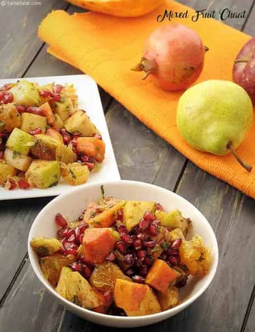 Mixed Fruit Chaat Recipe (Diabetic Friendly)