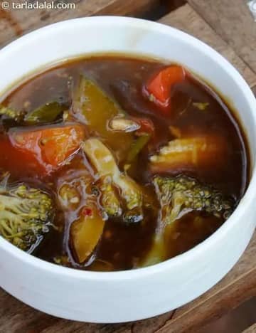 Mixed Vegetables In Black Bean Sauce ( Chinese Cooking ) Recipe