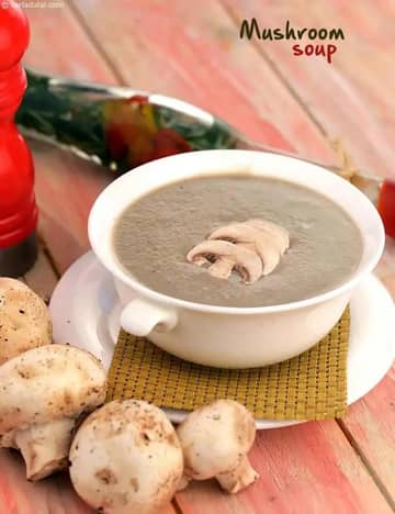 Healthy Mushroom Soup Recipe