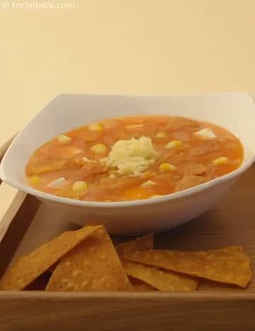 Mexican Nacho Soup Recipe (Corn Recipes)