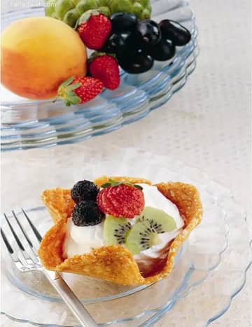 Nougat Baskets Recipe