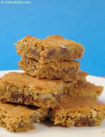 Oats Recipe (Walnut And Cornflakes Snack Bar)