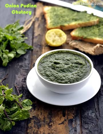 प्याज पुदीना चटनी रेसिपी