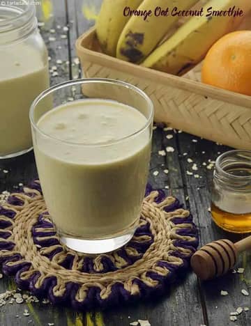 Orange Oat Coconut Smoothie Recipe