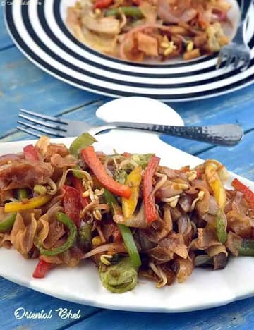 Oriental Bhel Recipe (Indian Quick Recipes)